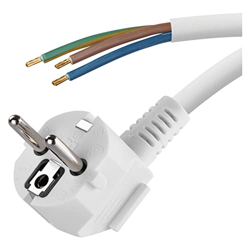 Emos Flexo de Cable de PVC 3 x 1,0 mm, 3 m, Color Blanco... - High-Tech & Électronique Amazon Espagne à 7.95€