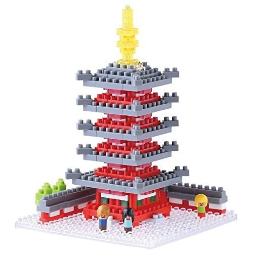 Nanoblock Bic Camera Exclusive Five-Story Pagoda (NBH-088)... - Jouets & Jeux Amazon France à 42.55€