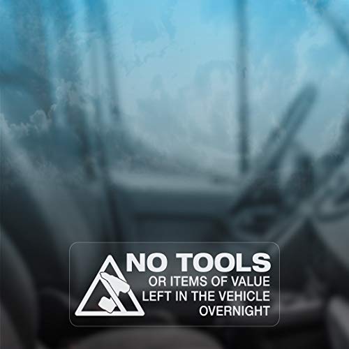 3x NO TOOLS ITEMS OF VALUE LEFT OVERNIGHT Security Car Van... - Auto & Moto Amazon Royaume-Uni à 1.99€