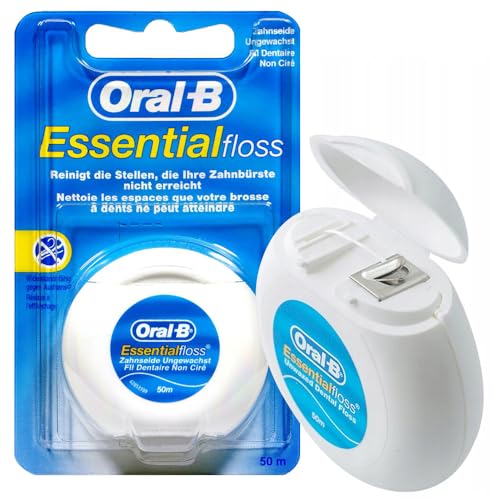 Oral-B Essentialfloss Ungewachst (Zahnseide), 1 Stück - Beauté & Parfums en promo à 2.49€