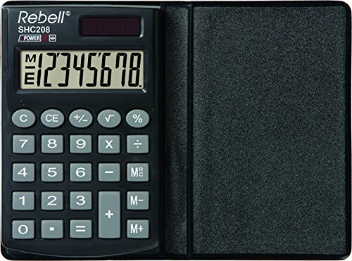 Rebell RE-SHC208 BX Pocket Calculator - Fournitures Bureau Amazon Royaume-Uni à 2.39€