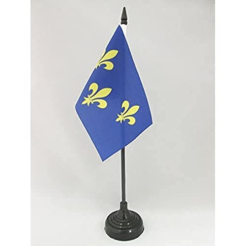 AZ FLAG - Drapeau De Table Ile-de-France - 15x10 cm - Mini... - Maison & Cuisine Amazon France à 5.75€