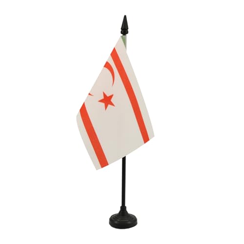 AZ FLAG - Drapeau De Table Chypre du Nord - 15x10 cm - Mini... - Maison & Cuisine Amazon France à 4.75€