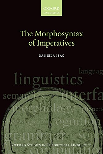 The Morphosyntax of Imperatives (Oxford Studies in... - Livres & eBooks Amazon Royaume-Uni à 4.07€