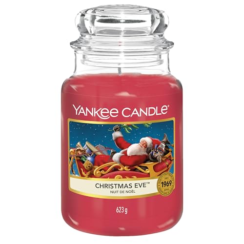 Yankee Candle Duftkerze im Glas (groß) | Christmas Eve |... - Maison & Cuisine Amazon Allemagne à 20.58€