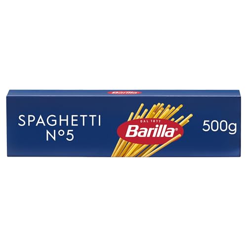 Barilla Spaghetti N.5 di Semola di Grano Duro, I Classici... - Épicerie Amazon Italie à 1.03€