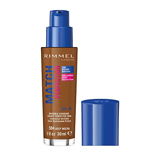Rimmel Match Perfection Foundation 504 Deep Mocha, Medium... - Sports & Fitness Amazon Royaume-Uni à 7.00€
