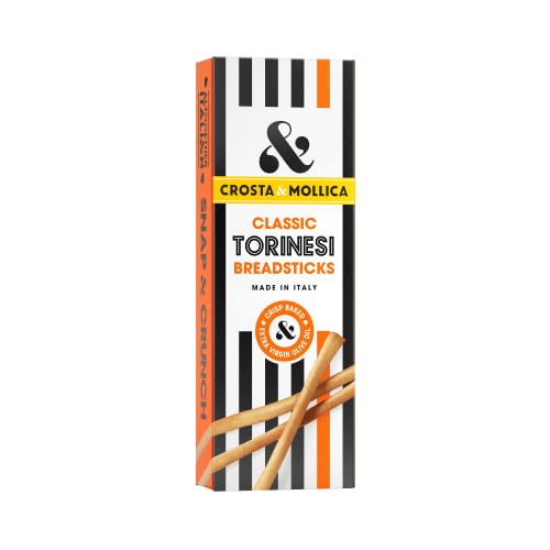 Crosta & Mollica Classic Torinesi Breadsticks, 120g - Épicerie Amazon Royaume-Uni à 1.50€