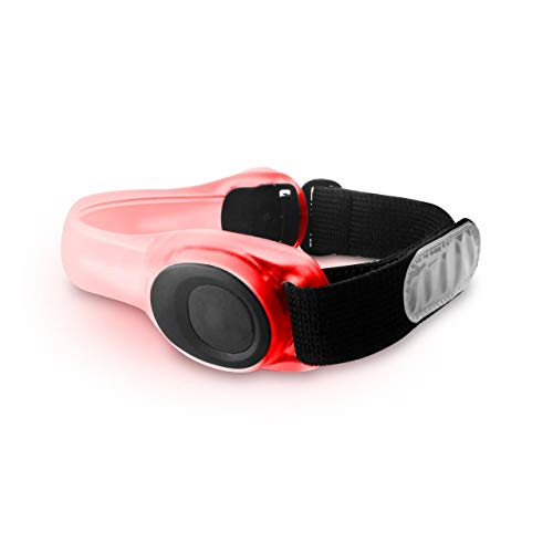 Puro Safety LED Arm Red Black - Amazon Italie à 10.14€