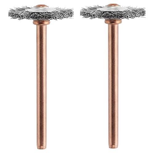 Dremel 530-02 Stainless Steel Brushes (2 Pack), 3/4"... - Home & Kitchen Amazon UK à 7.36€