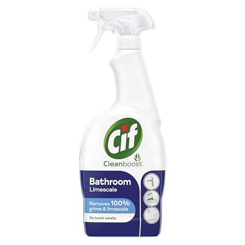 Cif Cleanboost Bathroom Spray 100% grime & limescale... - Sports & Fitness en promo à 1.26€
