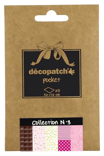 Décopatch DP003O - busta da 5 fogli di carta Décopatch... - Maison & Cuisine Amazon Italie à 8.21€