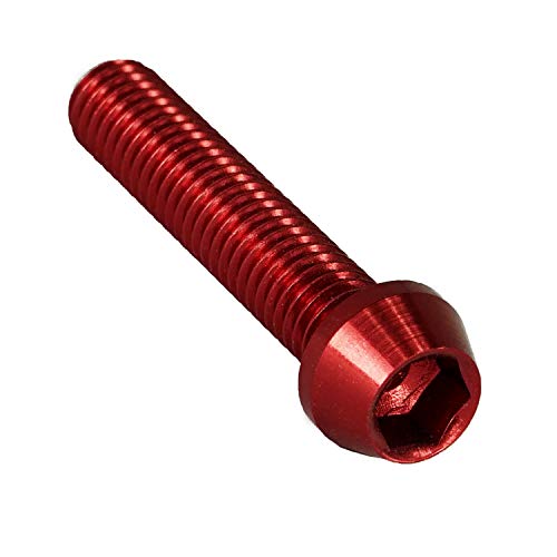 F26 Fantic26 Alu M5 Schraube DIN 912 konisch 7075 T6 (rot... - Bricolage & Outils Amazon Allemagne à 2.09€