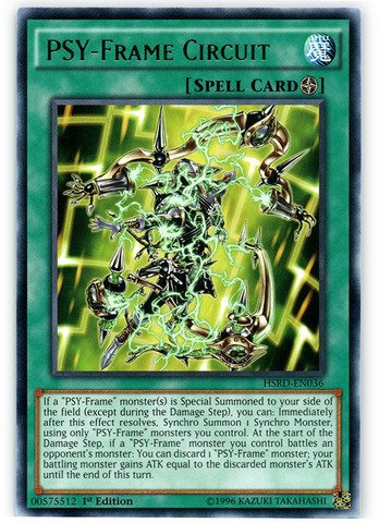 Yu-Gi-Oh! - PSY-Frame Circuit (HSRD-EN036) - High-Speed... - High-Tech & Électronique Amazon Espagne à 32.49€