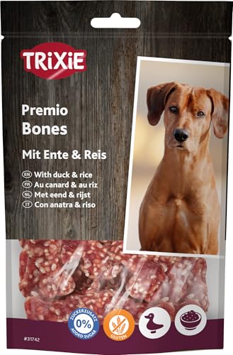 TRIXIE RICE DUCK BONES SNACK PER CANI CON ANATRA E RISO 80GR - Animalerie Amazon Italie à 2.49€