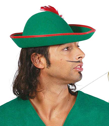 Gorro Sombrero Ladrón de los Bosques Robin Hood Verde Talla... - Auto & Moto Amazon Espagne à 4.31€