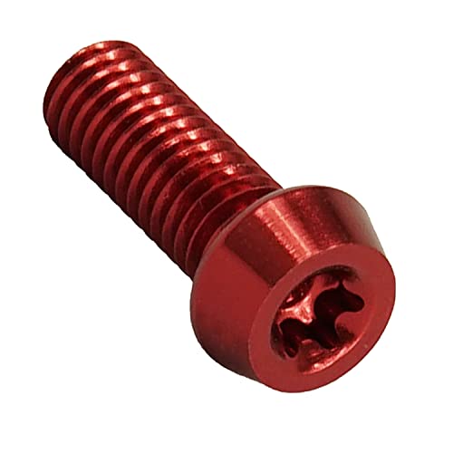 F26 Aluminium M5 Torx T25 Schraube 7075 Din 912 (rot, 20... - Bricolage & Outils Amazon Allemagne à 1.79€