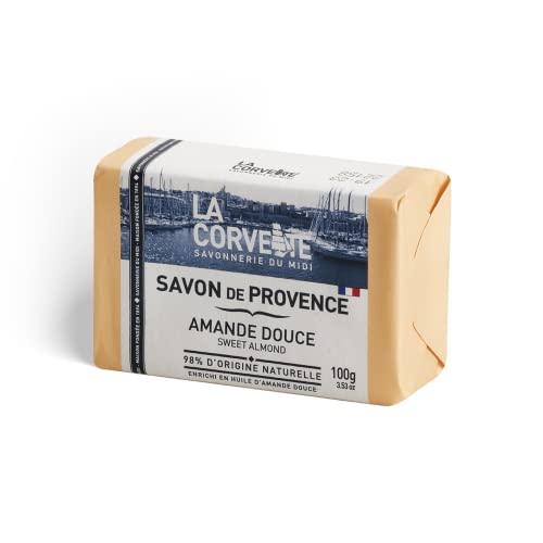 La Corvette Savon de Provence Amande Douce 100 g - Maison & Cuisine Amazon France à 1.84€