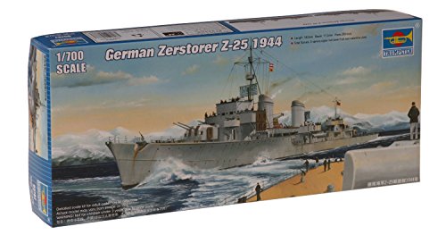 Trumpeter 1/700 German Zerstorer Z25 Destroyer 1944 Maquette - Jouets & Jeux Amazon France à 24.62€