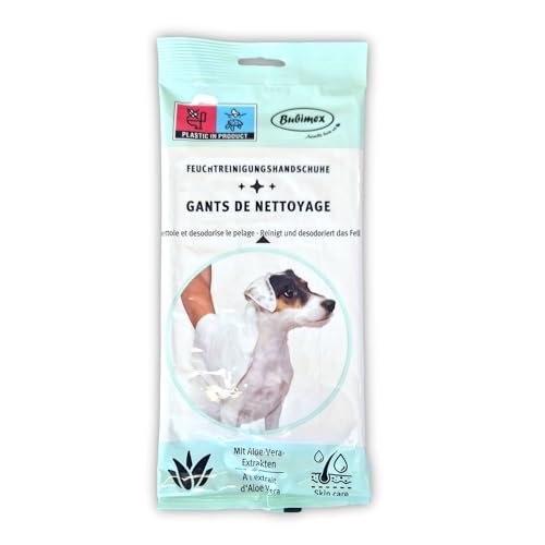Bubimex Easy Clean Gloves - Hygienic Cleaning Gloves for... - Animalerie Amazon Royaume-Uni à 1.49€