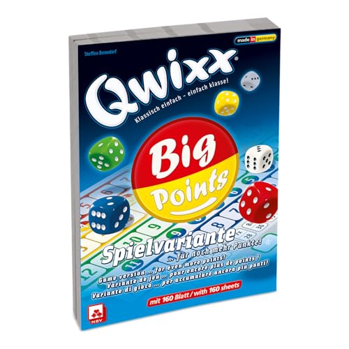 NSV - 4039 - QWIXX - Big Points - Bloques de adicionales... - Toys & Games Amazon Spain à 4.24€