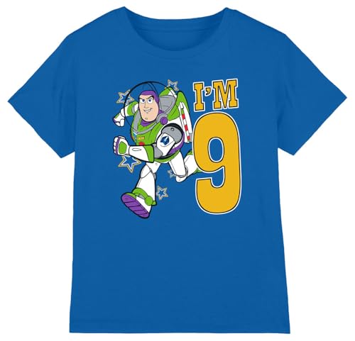 Toy Story Birthday Buzz I'm 9 - Camiseta Unisex para niños... - Jouets & Jeux en promo à 8.02€
