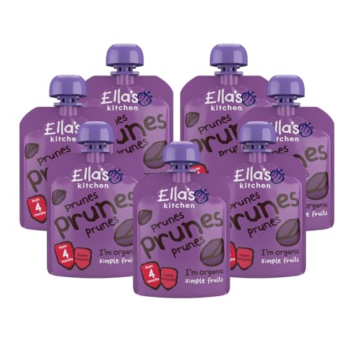 Ella's Kitchen First Taste Prunes 4+ Months, Pack of 7, 490g - Bon plan à 1.75€
