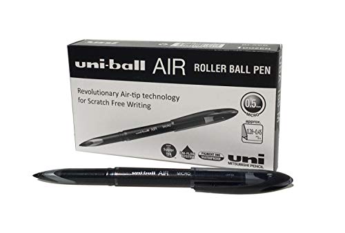 uni-ball - Air, Micro Nib, Black Liquid Ink Rollerball Pens... - Maison & Cuisine Amazon Royaume-Uni à 17.46€