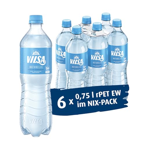VILSA Mineralwasser Naturelle, 6 x 0,75 l PET - High-Tech & Électronique en promo à 3.30€