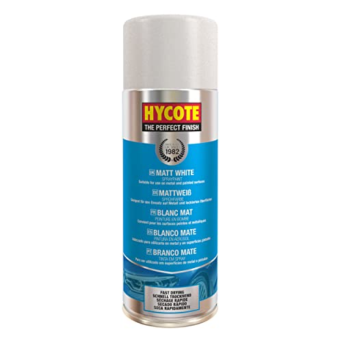 Hycote Blanc Mat 400ml- l'emballage de l'article peut varier en promo à 6,99€ (-45%) sur Amazon FR