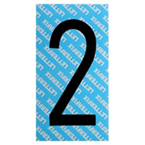 NUMERO ADESIVO NERO SERIE T 2 LETTERFIX (Pz 20) [LETTERFIX ] - Fournitures Bureau Amazon Italie à 0.67€