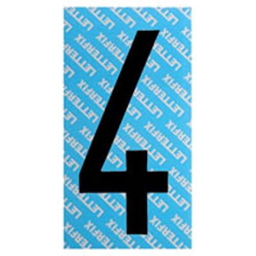 NUMERO ADESIVO NERO SERIE T 4 LETTERFIX (Pz 20) [LETTERFIX ] - Fournitures Bureau Amazon Italie à 0.67€