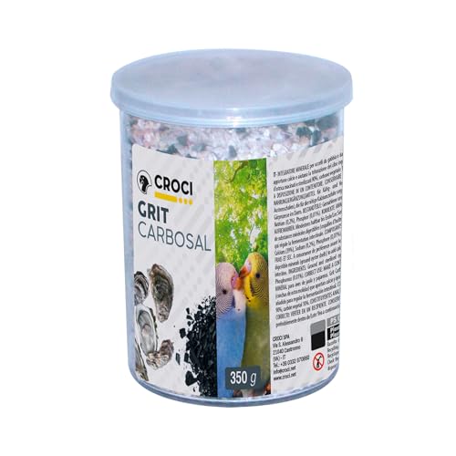 Croci Grit Carbosal 350g - Miscela Minerale per volatili... - Auto & Moto Amazon Italie à 4.99€