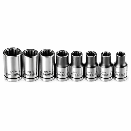 Powerbuilt 8-teiliges 642053 Dr. SAE Spline... - DIY & Tools Amazon Germany à 8.41€