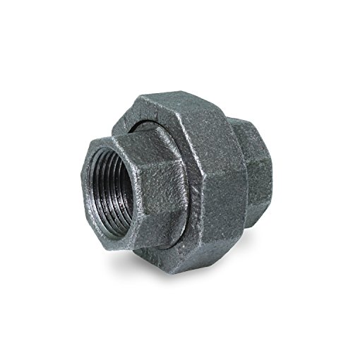 Everflow Supplies BMUN0014 1/4" Black Malleable Iron... - Animalerie Amazon Royaume-Uni à 15.60€