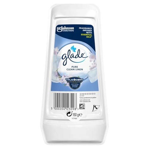 Glade Solid Gel Clean Linen Air Freshener 150g - Épicerie en promo à 1.75€