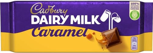 Cadbury Dairy Milk Caramel Chocolate Bar, 120 g - High-Tech & Électronique Amazon Royaume-Uni à 1.20€