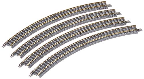 TomyTEC 018551 Lot de 4 Rails coudés en Gravier 45° - Toys & Games Amazon France à 15.22€
