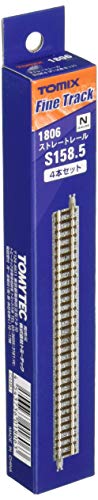 TomyTEC 018063-4 Rails, Straight in Gravel Bed, 158.8 mm... - Maison & Cuisine Amazon Royaume-Uni à 9.69€