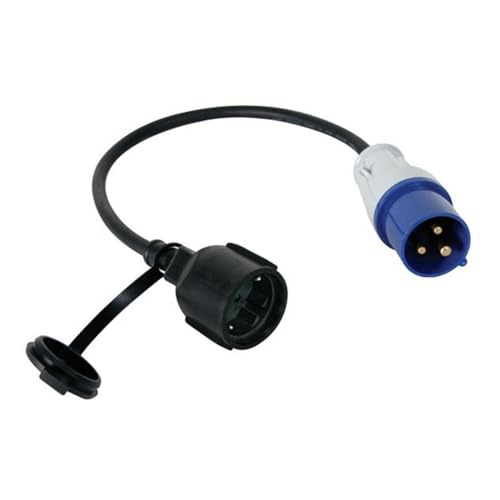 Perel Câble adaptateur CEE vers Schuko, adaptateur... - Sports & Fitness Amazon France à 11.10€