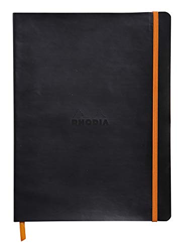 RHODIA 117552C - Cahier Souple Noir - 19 x 25 cm... - High-Tech & Électronique Amazon France à 16.08€
