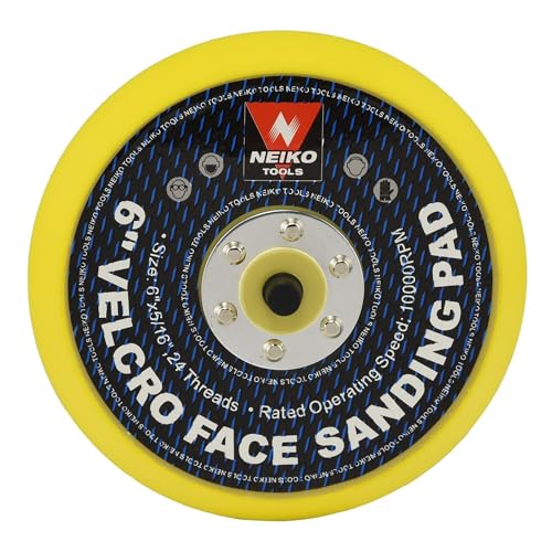 Neiko 30263A Disques abrasifs de 15,2 cm, arbre de 0,6 cm... - DIY & Tools Amazon France à 8.48€