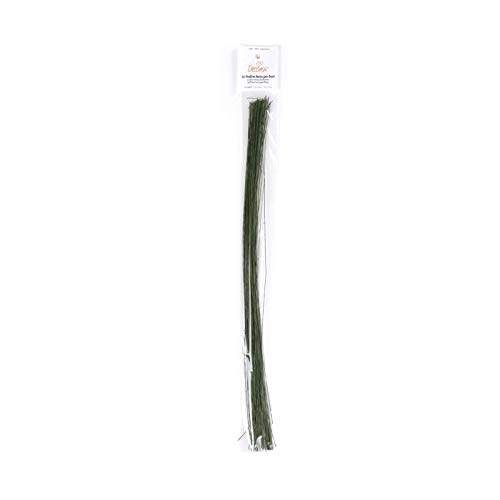 Decora 0813010 Paquet 50 TIGES pour Fleurs #22 Vert, Métal - Amazon France à 2.60€