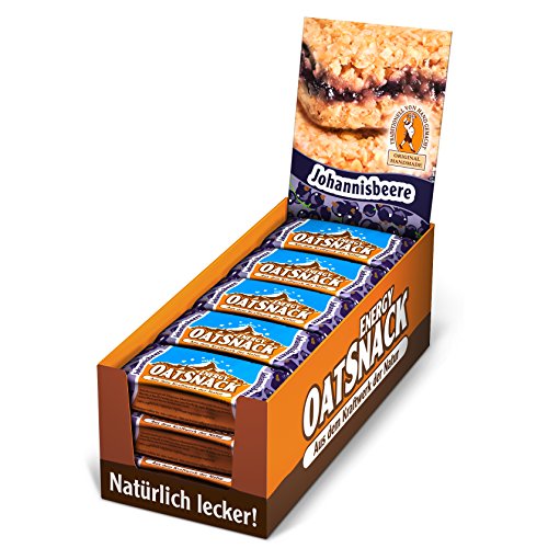 EnergyOatSnack Johannisbeere (15x65g) | Kohlenhydrat... - Sports & Fitness Amazon Allemagne à 23.71€