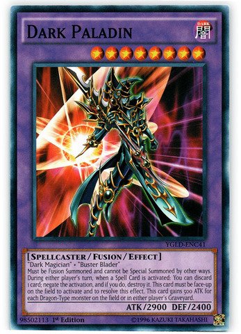 YU-GI-OH! - Dark Paladin (YGLD-ENC41) - Yugi's Legendary... - Jeux Vidéo & Consoles en promo à 3.97€