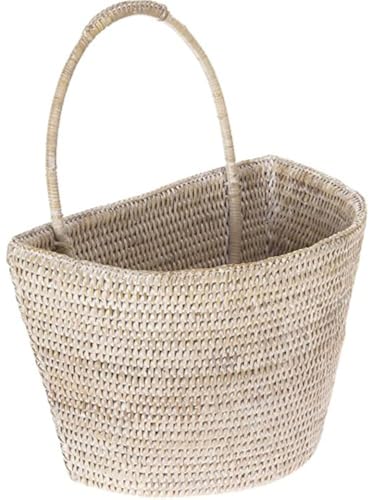 Kouboo La Jolla Rattan-Wandkorb, honigbraun, klein, Rattan... - Maison & Cuisine Amazon Allemagne à 33.99€