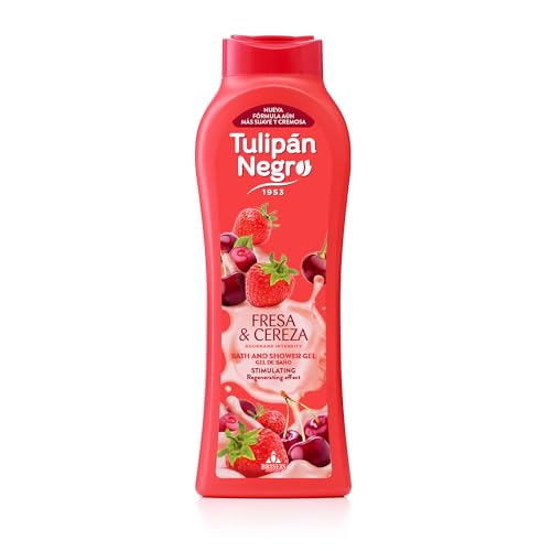 Tulipe noire Gel 600 + 120 ml, fraise et cerise - 12ml... - Beauté & Parfums Amazon France à 5.89€