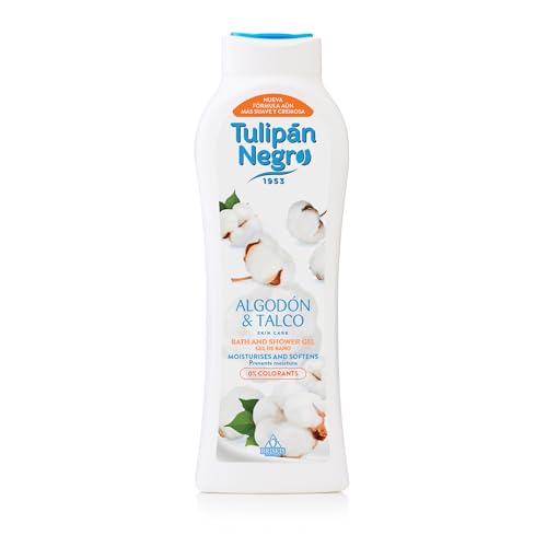 Tulipan noir, bain en coton Gel et Talco, Hydratation et... - Beauté & Parfums Amazon France à 6.20€