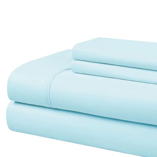 Cathay Home 90 g/m² Massif de lit, Reine, Aqua - Maison & Cuisine Amazon France à 16.56€