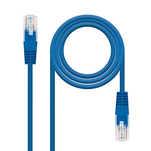 Nanocable Latiguillo Categoria 6 UTP 1 M Azul - High-Tech & Électronique Amazon Espagne à 1.39€